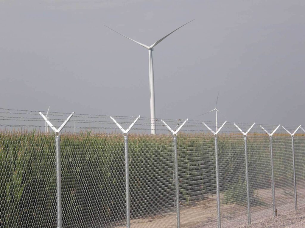 wind turbines