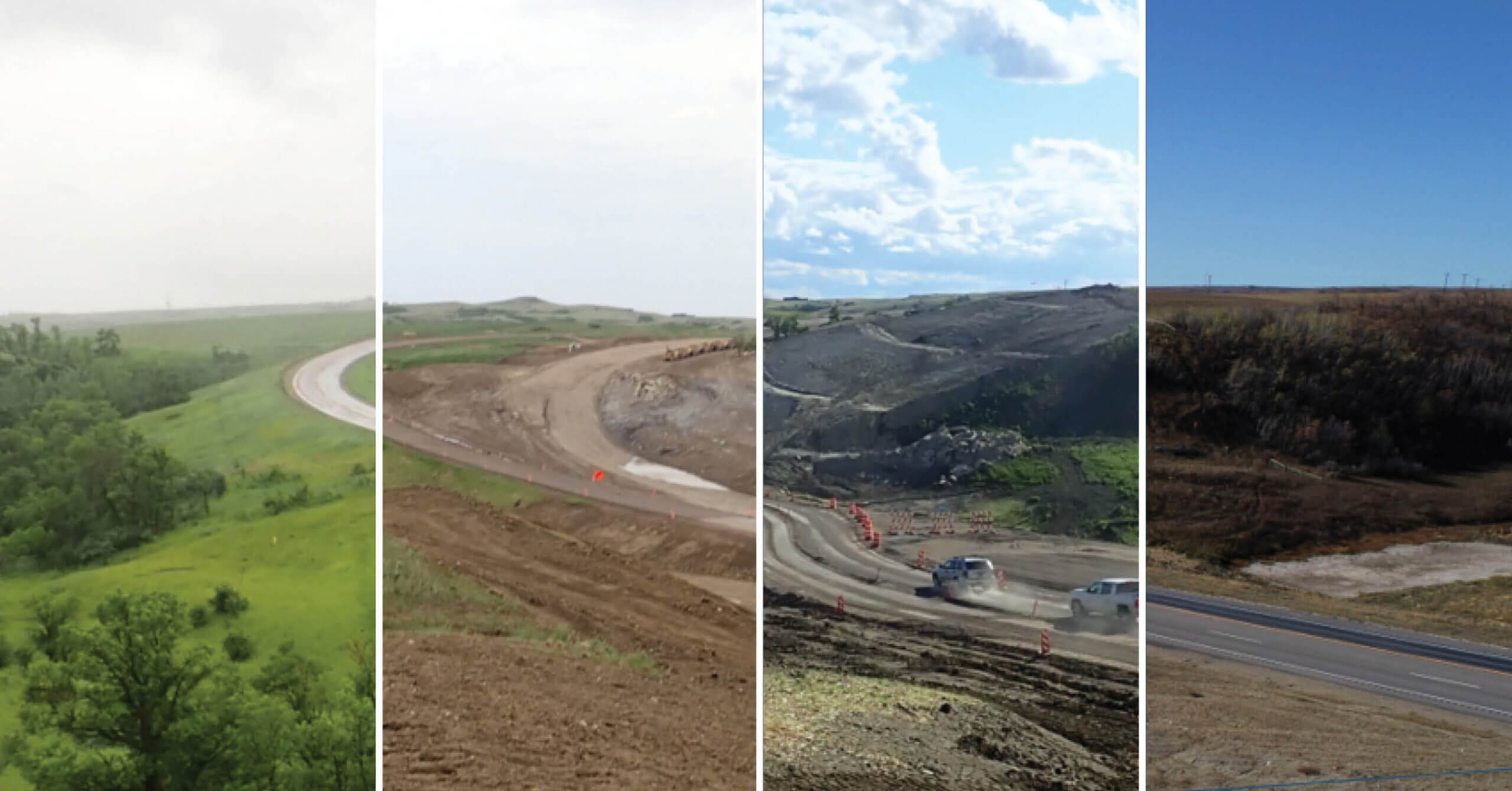 4 phases of road construction