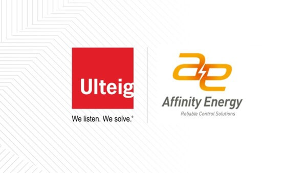 logos of Ulteig and Affinity Energy