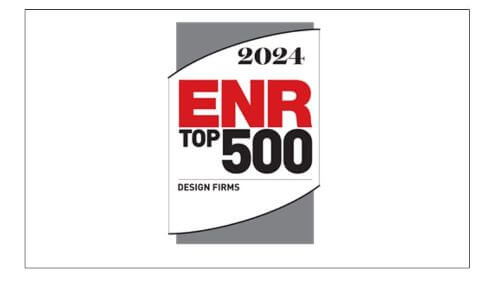 logo Top 500 Design Firms for 2024 ENR