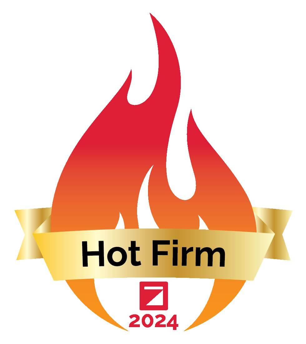 flame logo HOT FIRM 2024 for Zweig