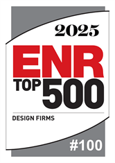 Ranking #100 in annual top 500 design firms