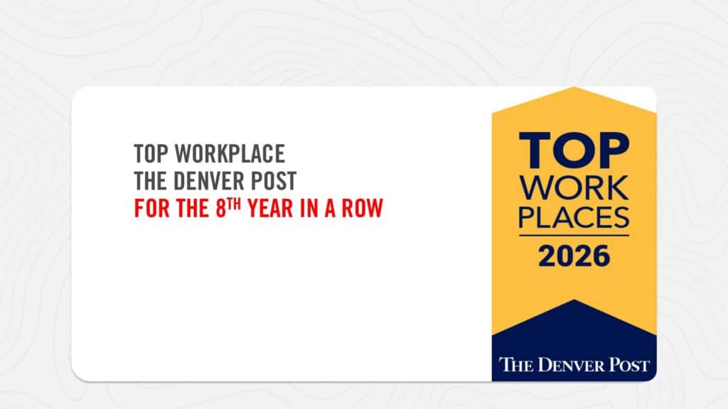 Top Workplace Denver Post 8th year in a row